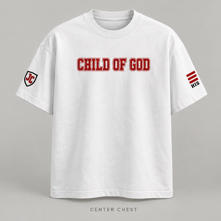 Child of God T-shirt front design mockup